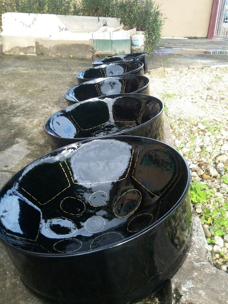 Experimenting With High-Gloss Auto Paint Coated Steelpans