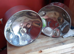 Double Tenor Steel Drum (Alto) with Nickel Plating