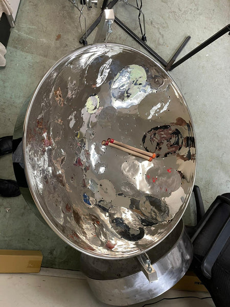 Oversized Low C Lead Pan with High Gloss Chrome (26in. Diameter)