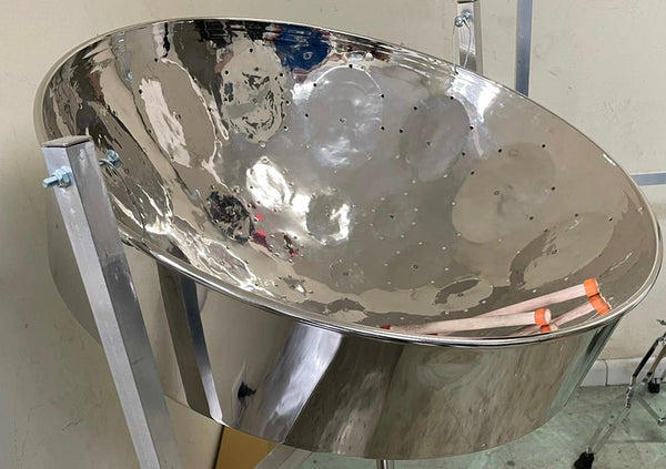 Oversized Low C Lead Pan with High Gloss Chrome (26in. Diameter)